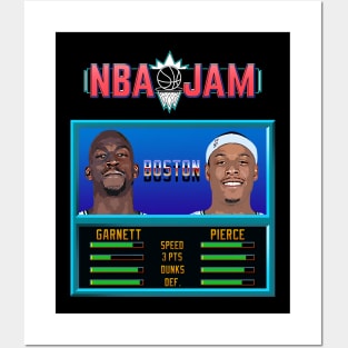 NBA JAM - BOSTON Posters and Art